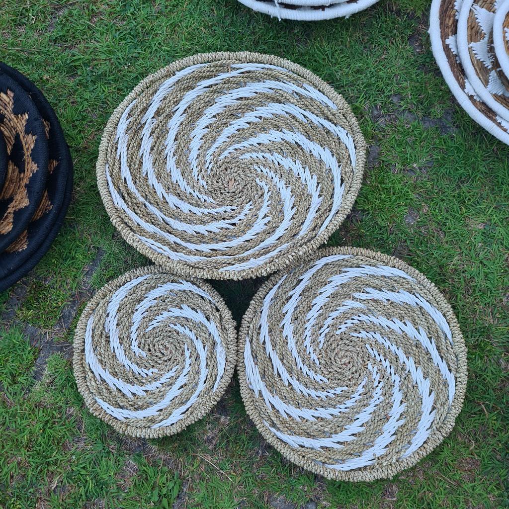 Панно морская трава с полосами (Д30,40,50)