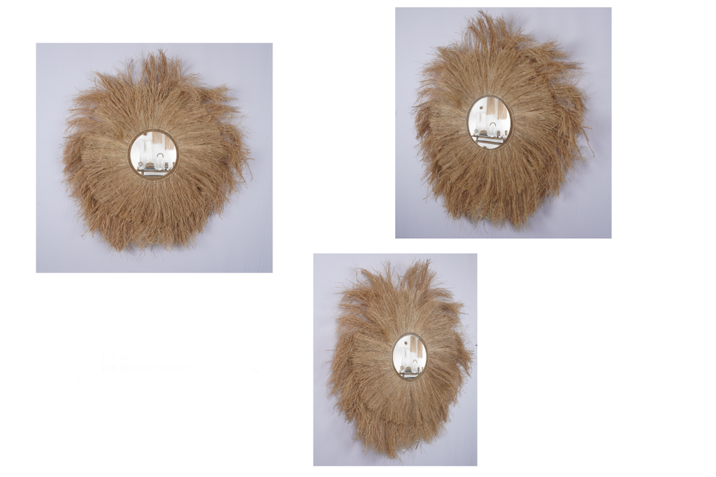 Зеркало 2 Пальмовый лист