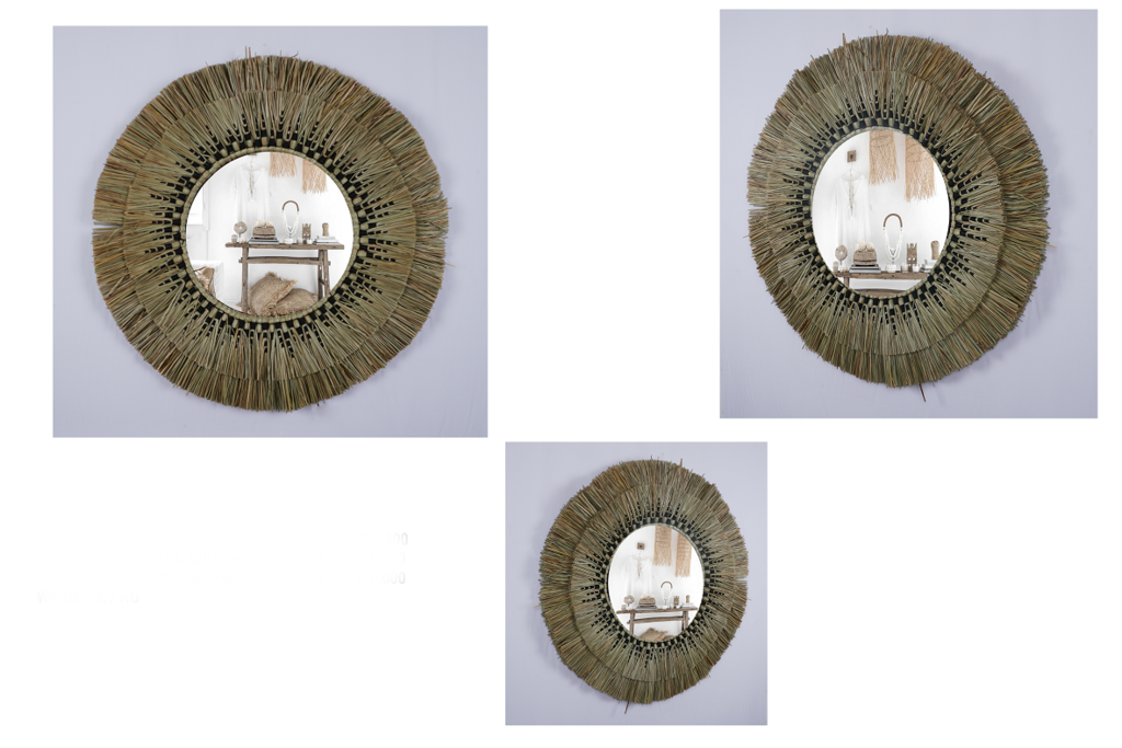 Зеркало 8 Пальмовый лист