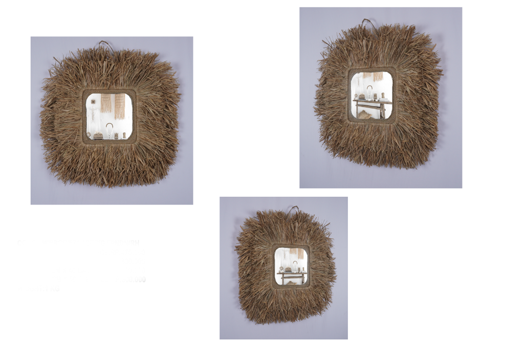 Зеркало 11 Пальмовый лист