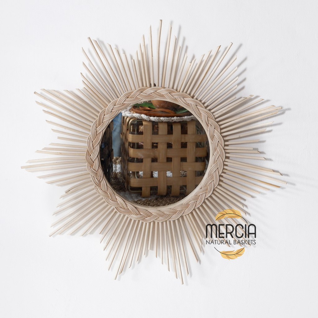 Зеркало 50 Ротанг