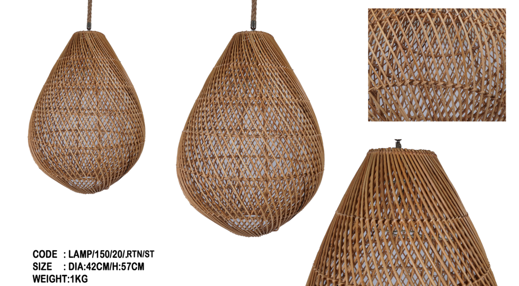 Абажур 1 Ротанг