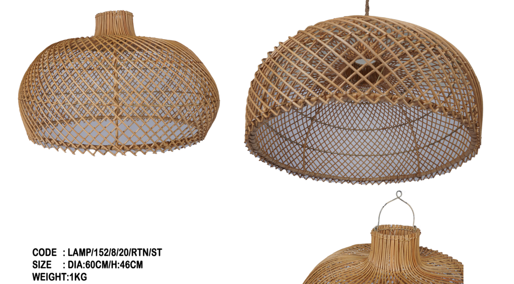 Абажур 3 Ротанг