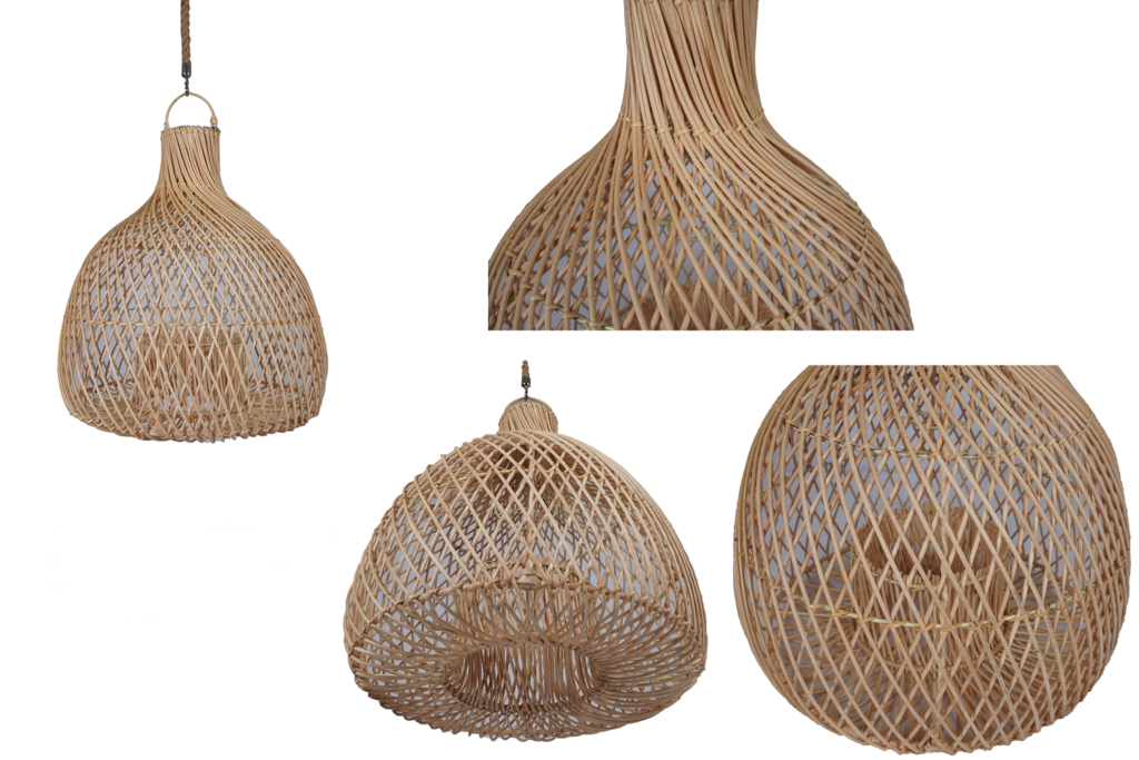 Абажур 10 Ротанг