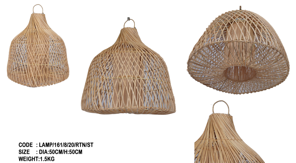 Абажур 13 ротанг