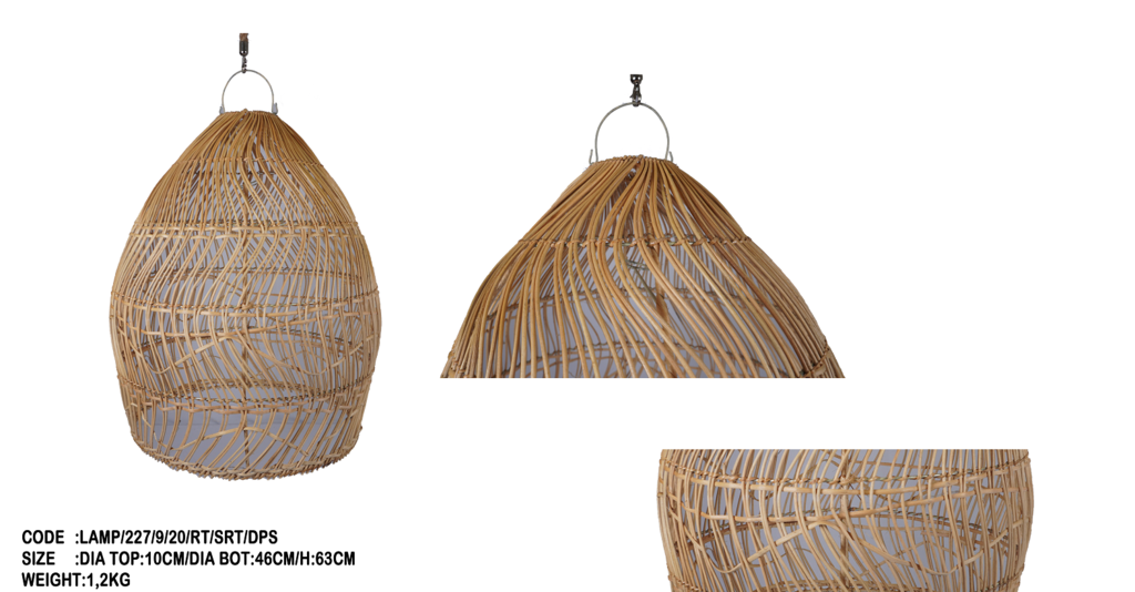 Абажур 14 Ротанг