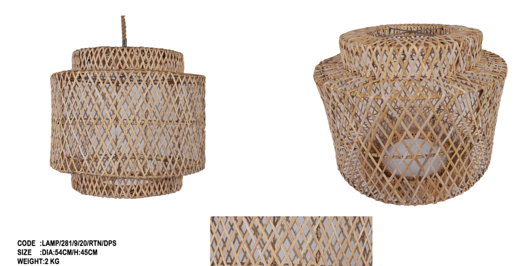 Абажур 33 Ротанг