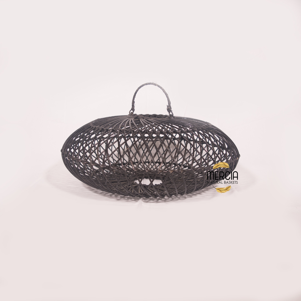 Абажур 48 Ротанг черный