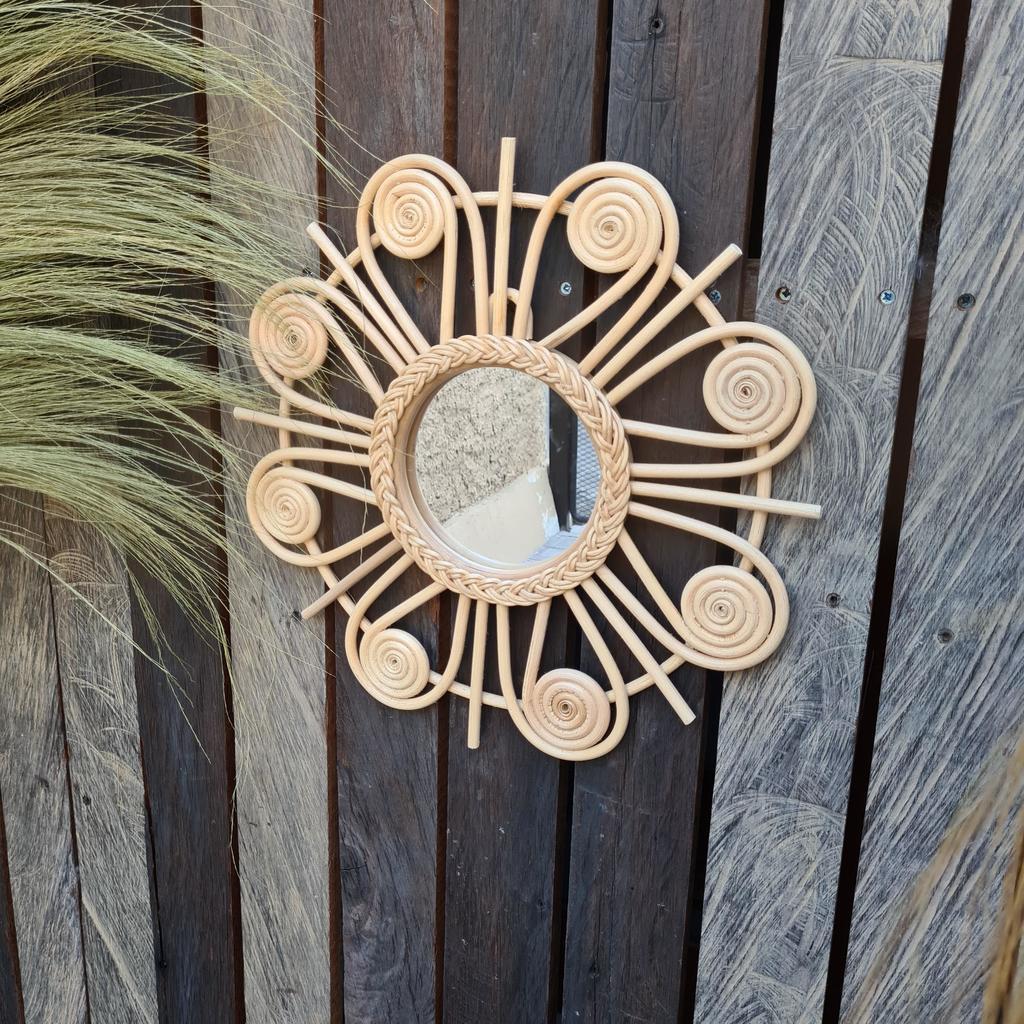 Зеркало 78 Ротанг Д40