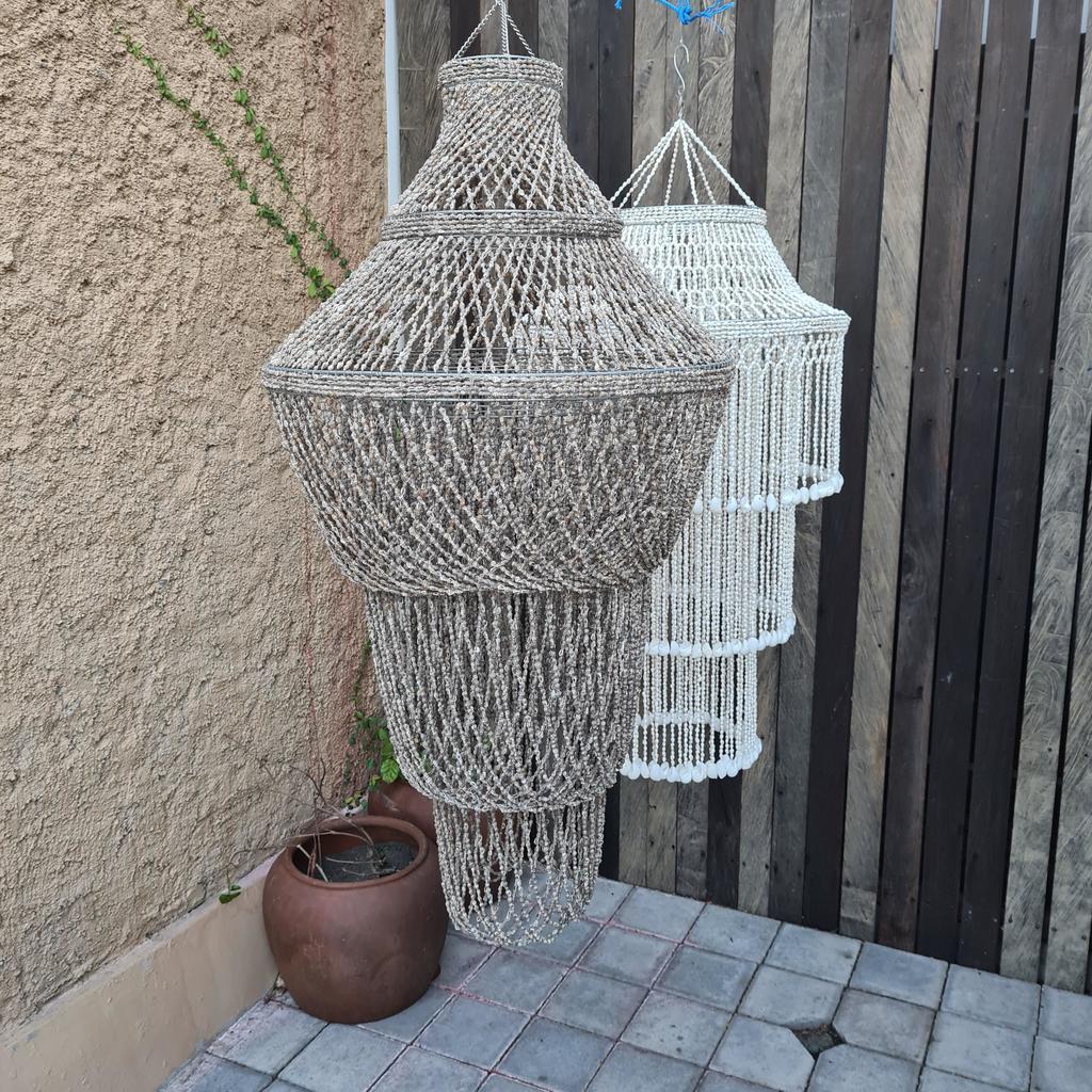 Люстра 13 темные ракушки 60х120