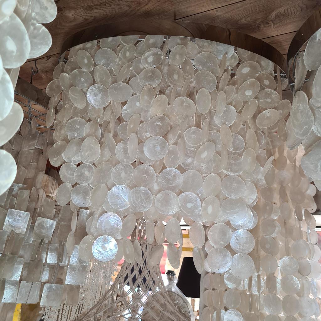 Люстра 45 Поющие ракушки овальная 65х65х30