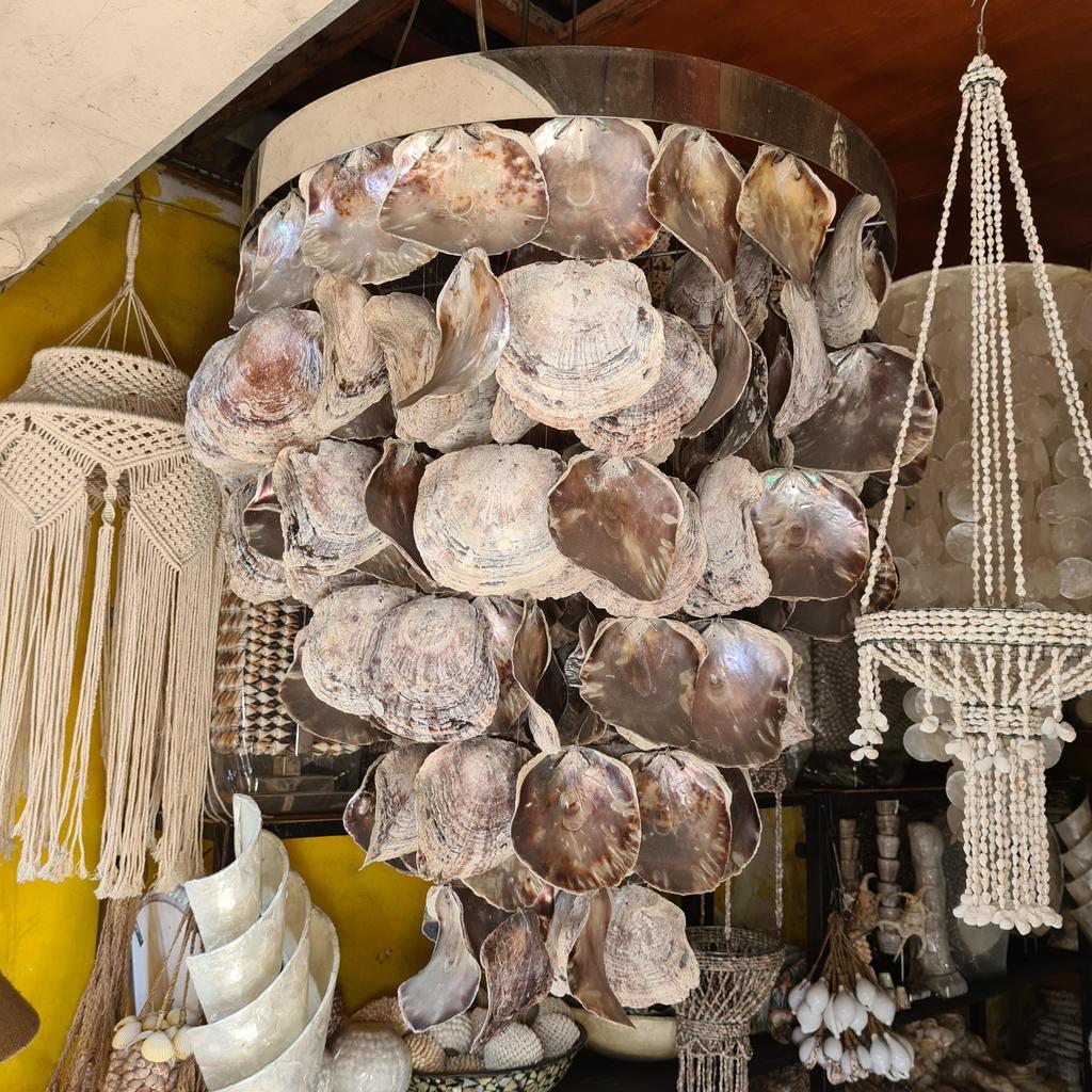 Люстра 48 Большие ракушки 70х90