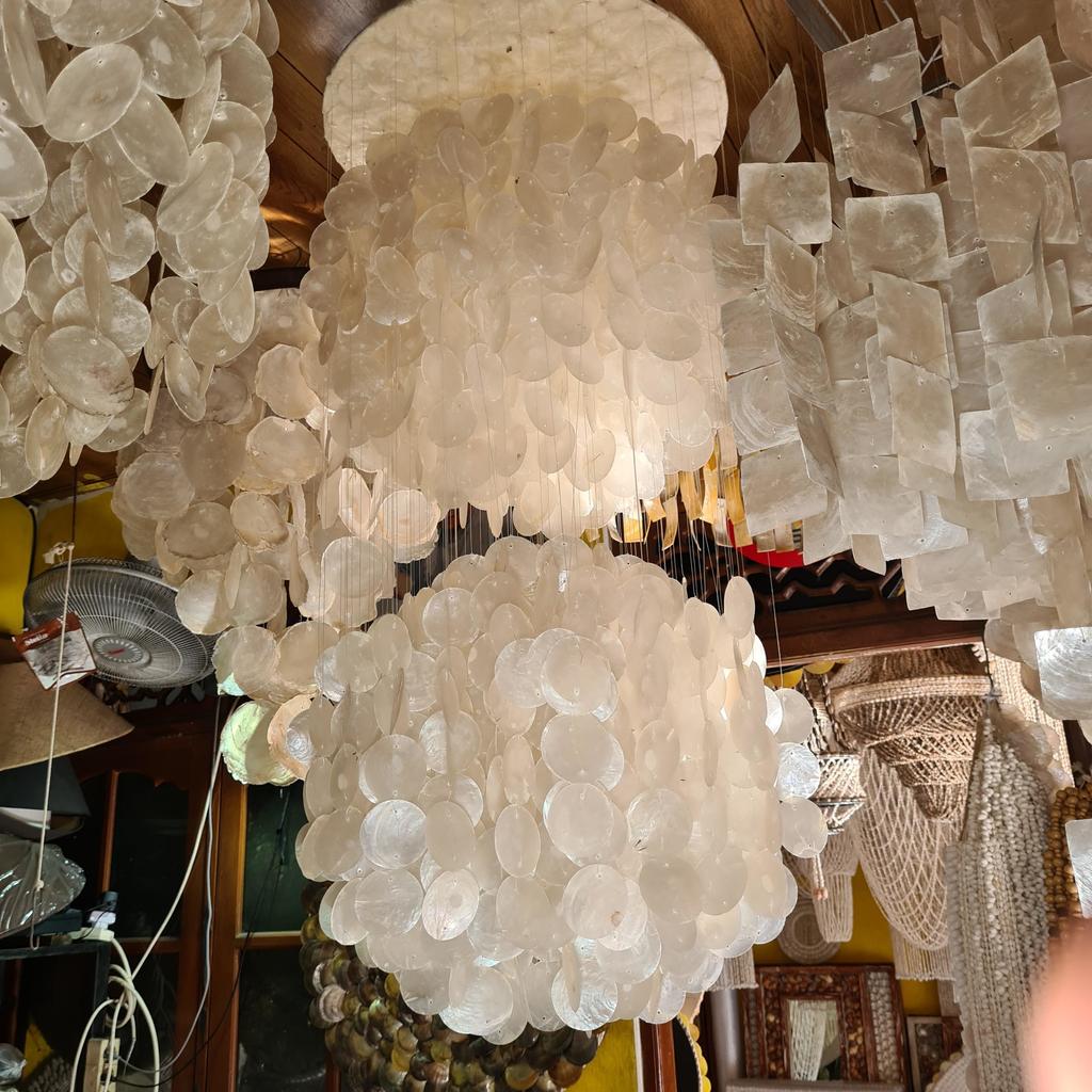 Люстра 54 Поющие ракушки двойная 50х105