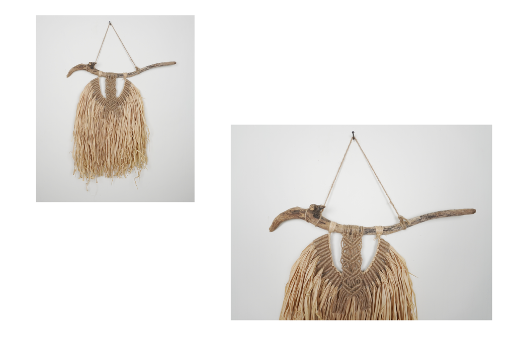 Панно на стену 2 пальмовый лист 70х80см