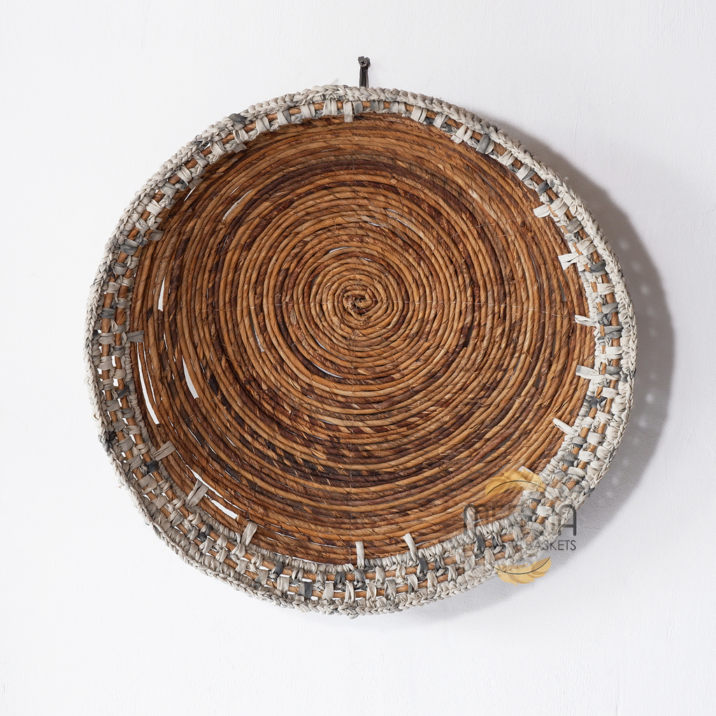 Панно на стену Тарелка 42 Банановый лист