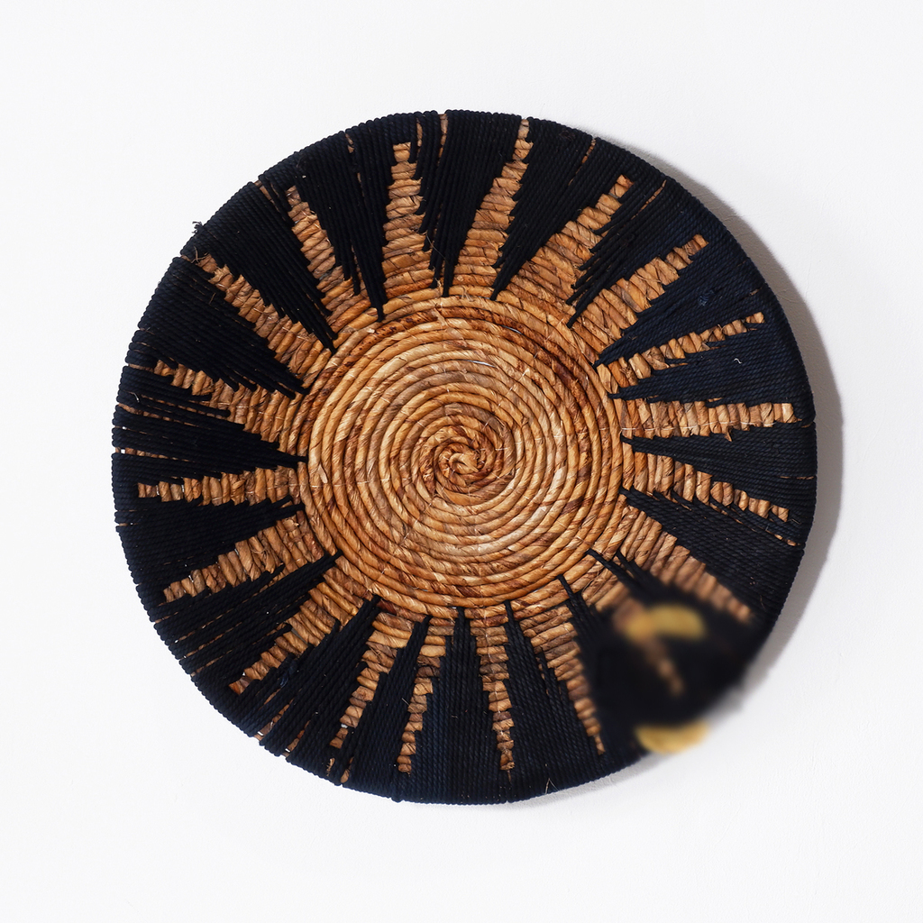 Панно на стену Тарелка 43 Банановый лист