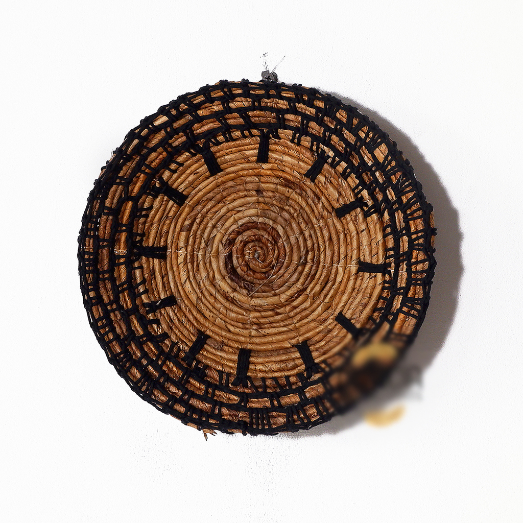 Панно на стену Тарелка 44 Банановый лист