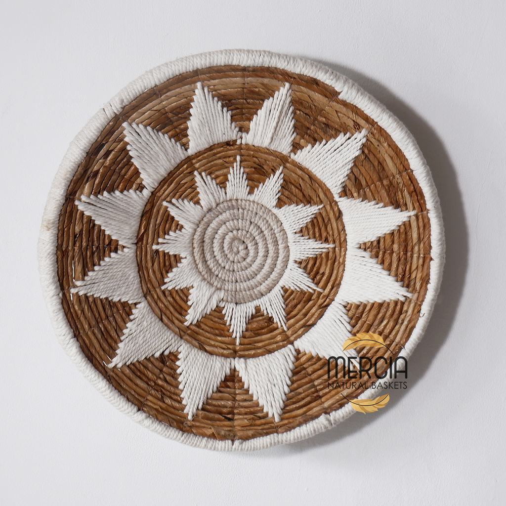 Панно на стену Тарелка 45 Банановый лист