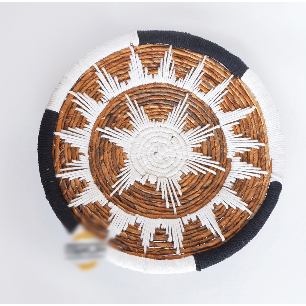 Панно на стену Тарелка 46 Банановый лист