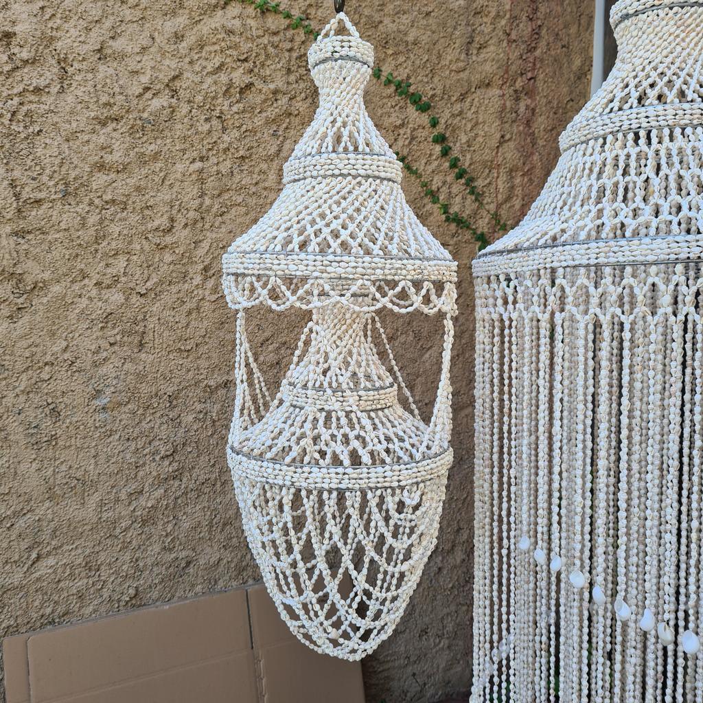 Люстра из ракушек 60 Алладин 30х90