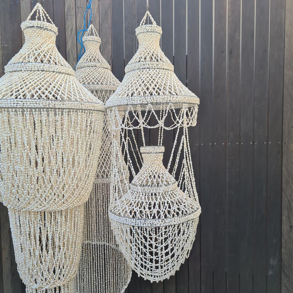 Люстра из ракушек 61 Алладин 40х120