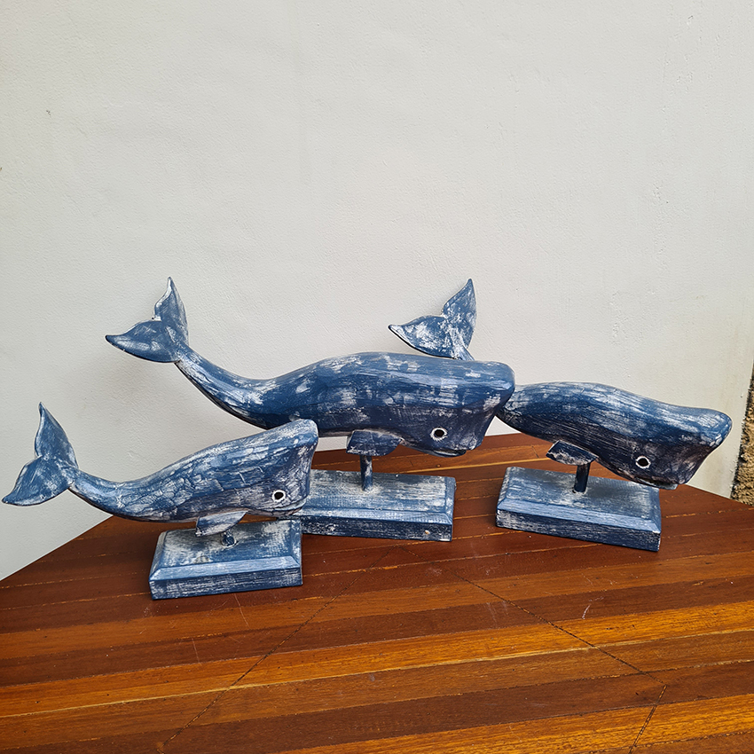Статуэтки Кашалоты 3шт