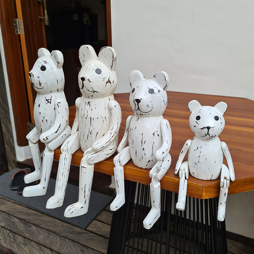 Семья медведей 4шт