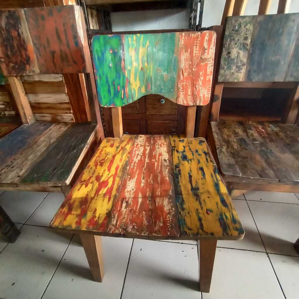 Стул винтаж 4 Тик