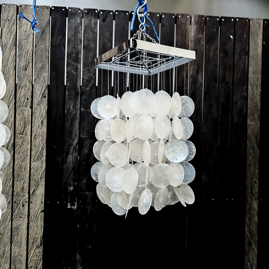 Абажур 20х10+30см (поющие ракушки)