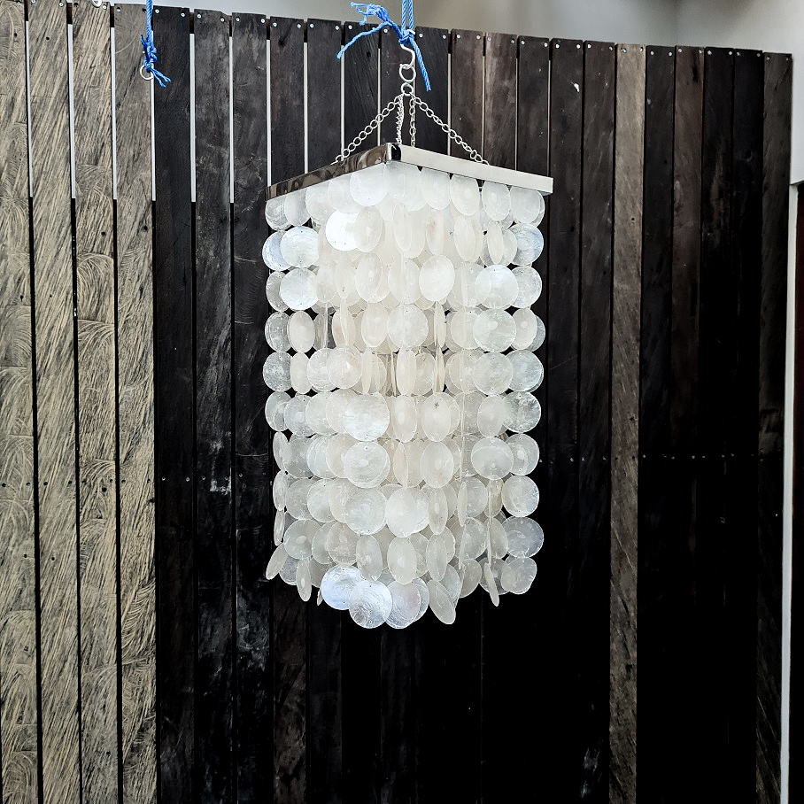 Абажур 30х60см (поющие ракушки)