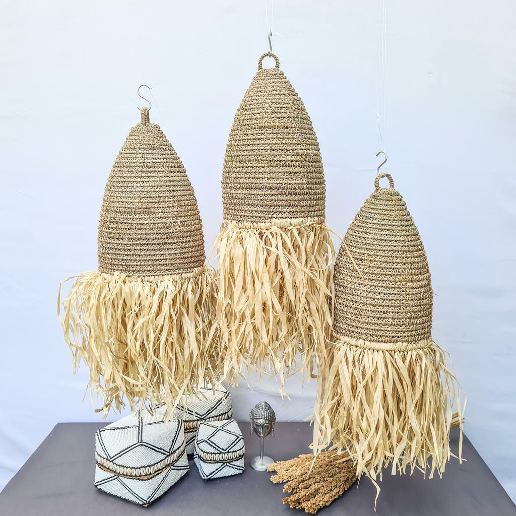 Абажур 20х30см морские водоросли