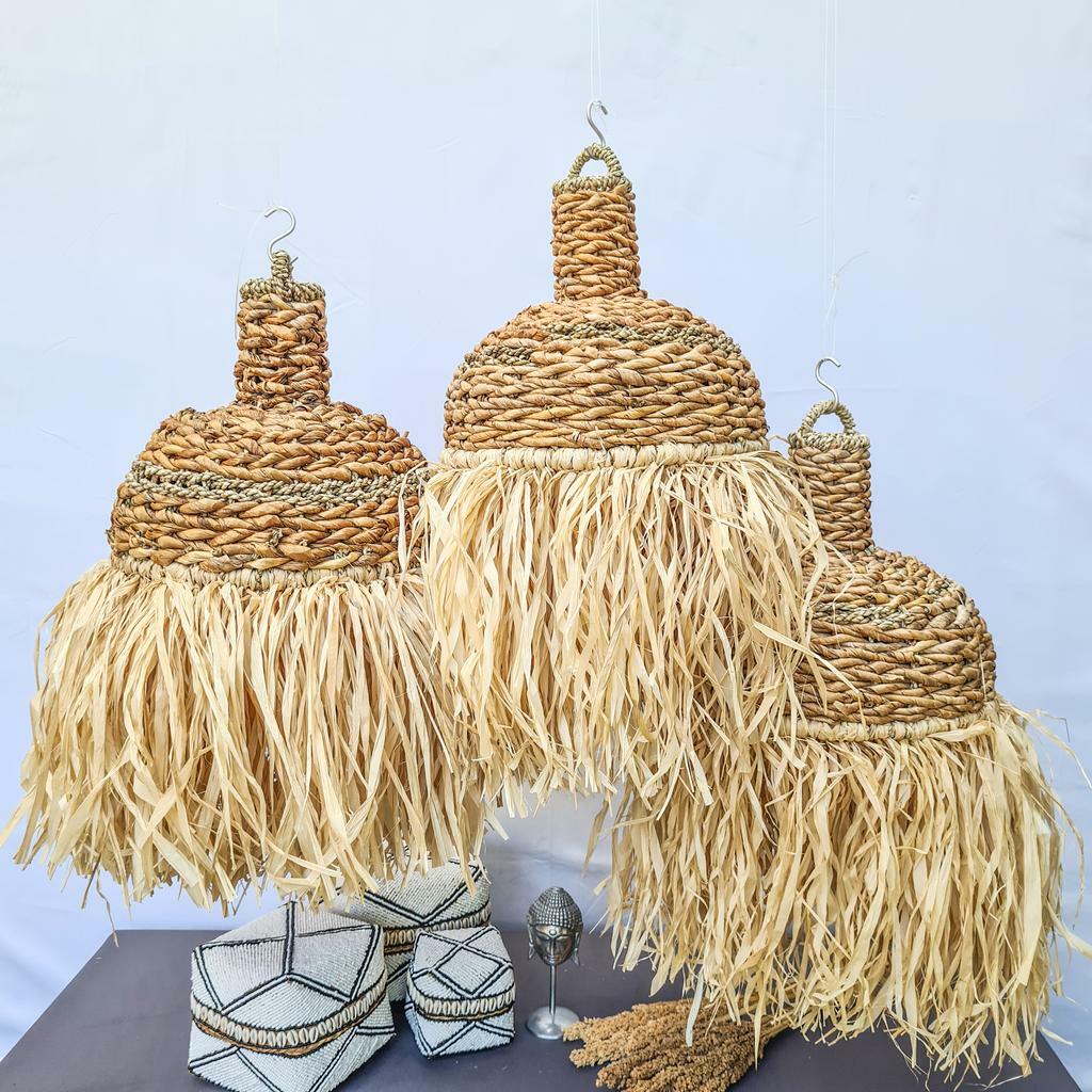 Абажур 30х30см водный геоцинт