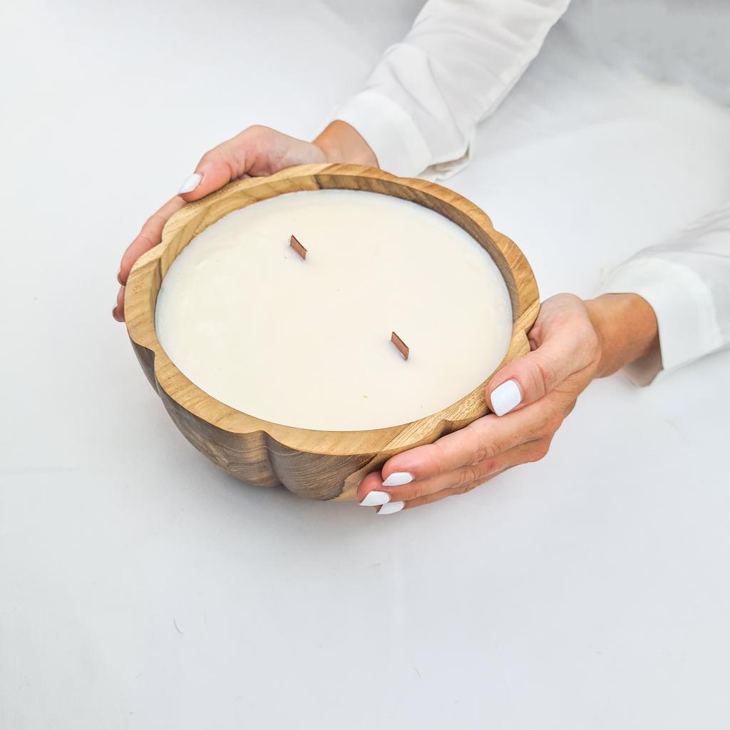 Свеча Тыква 20см