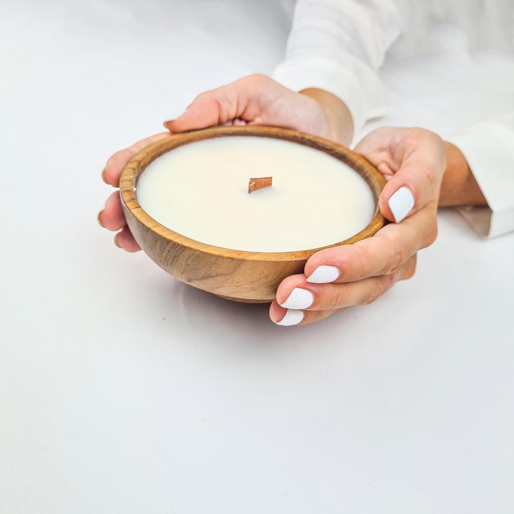 Свеча боул на ножке