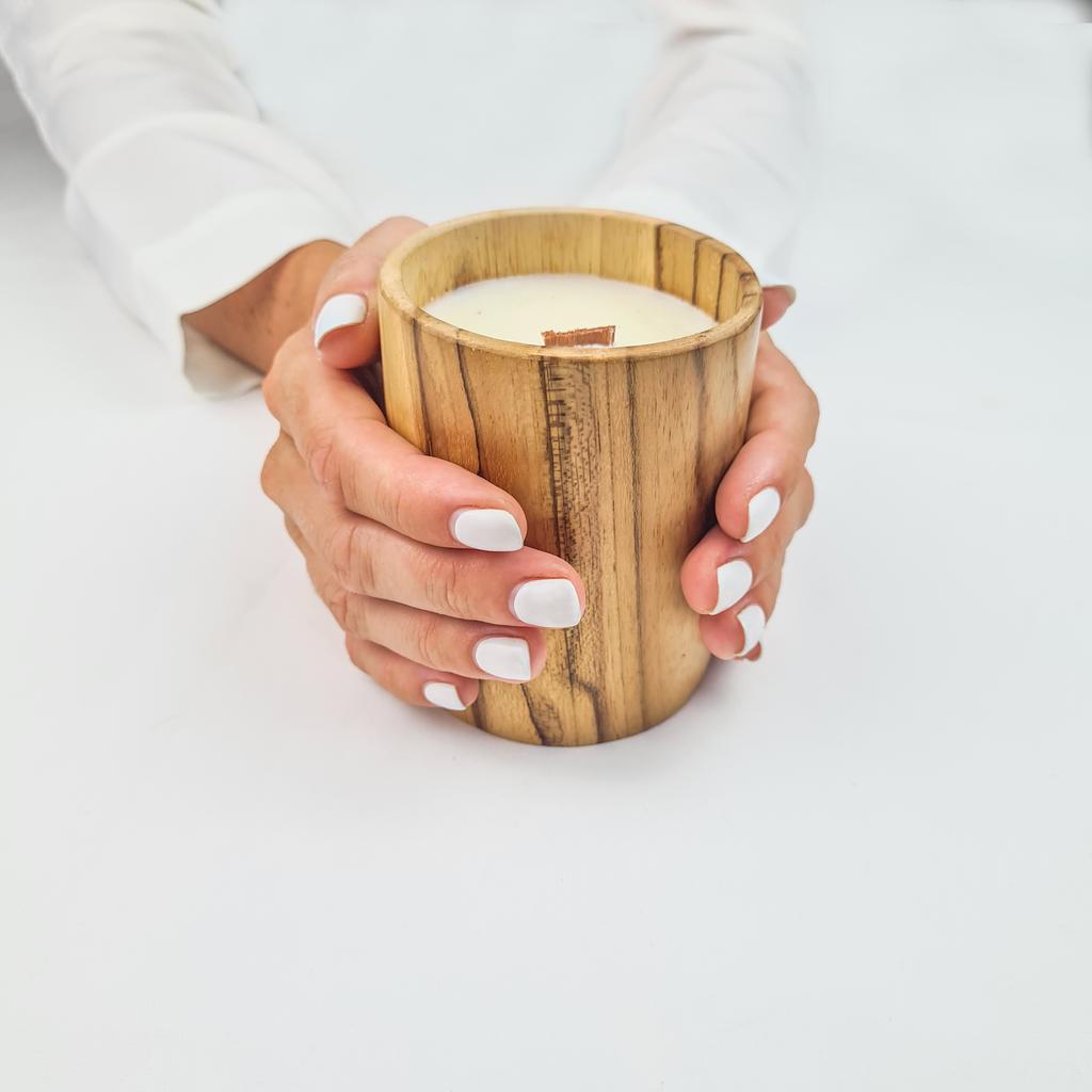 Свеча Стакан 8см