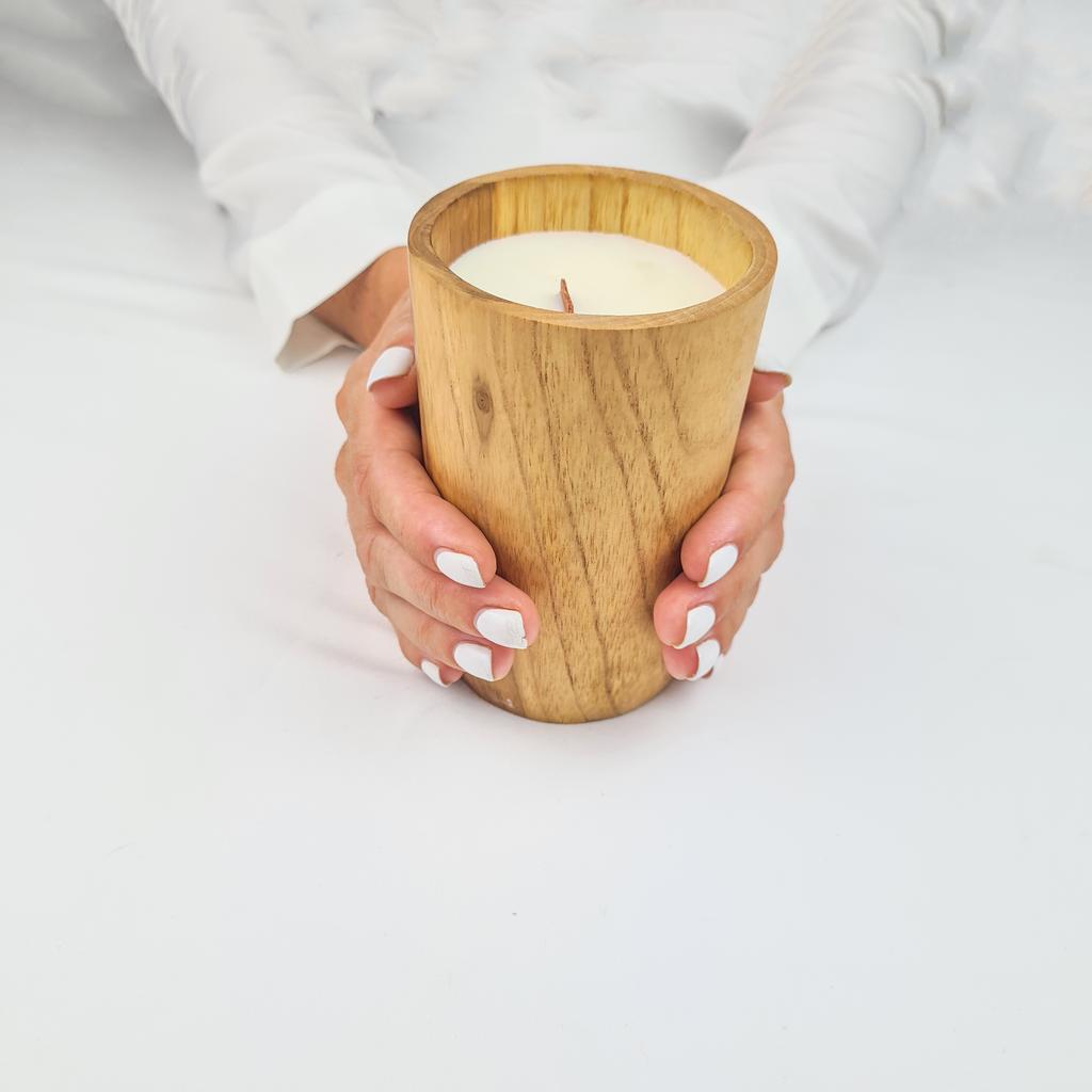 Свеча Стакан прямой 12см