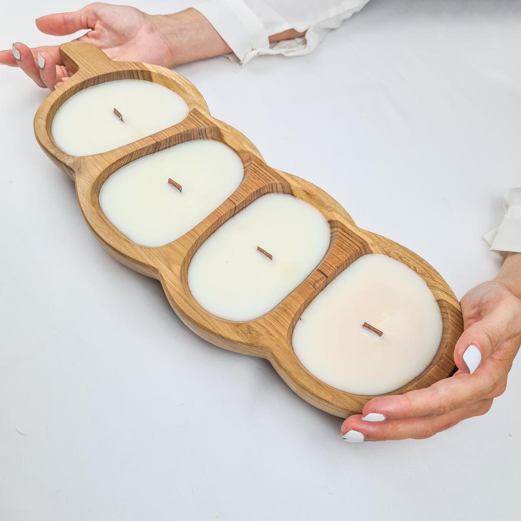 Свеча Орех большой 43см