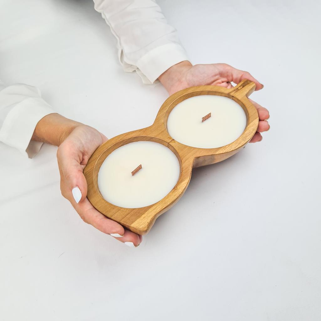 Свеча Орех малый 25см