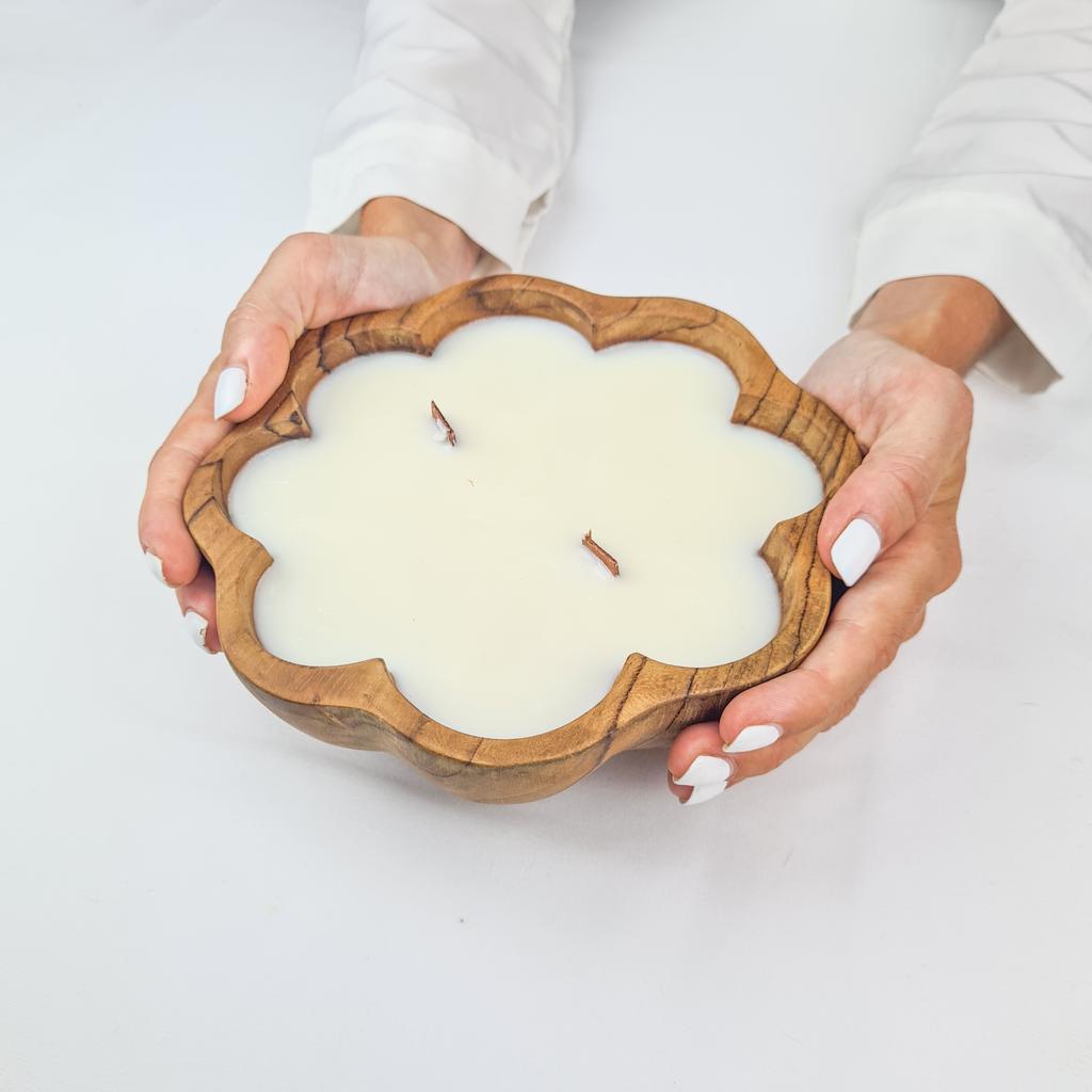 Свеча Роза 17см