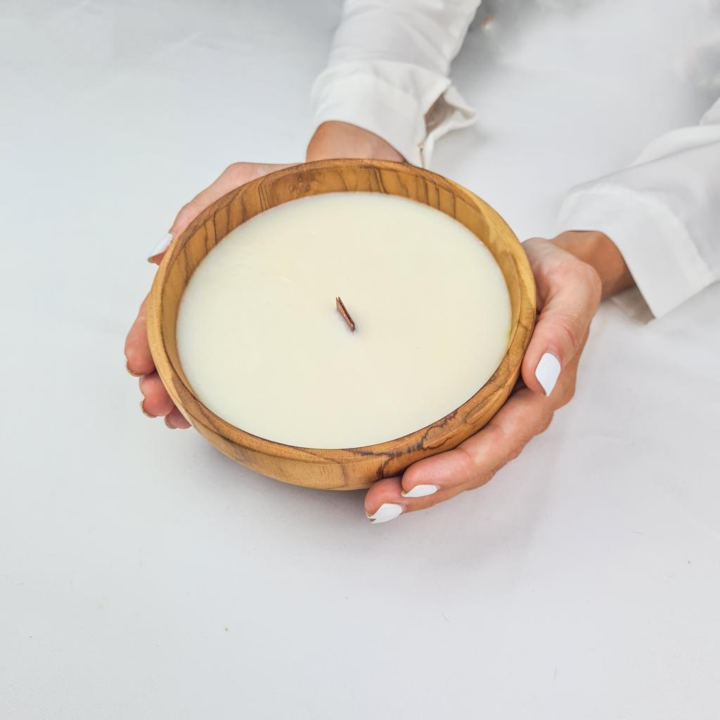 Свеча боул на ножке 15см