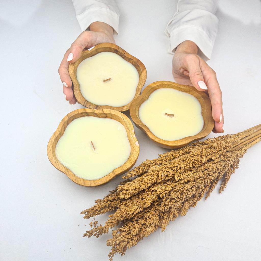 Свеча Цветок S