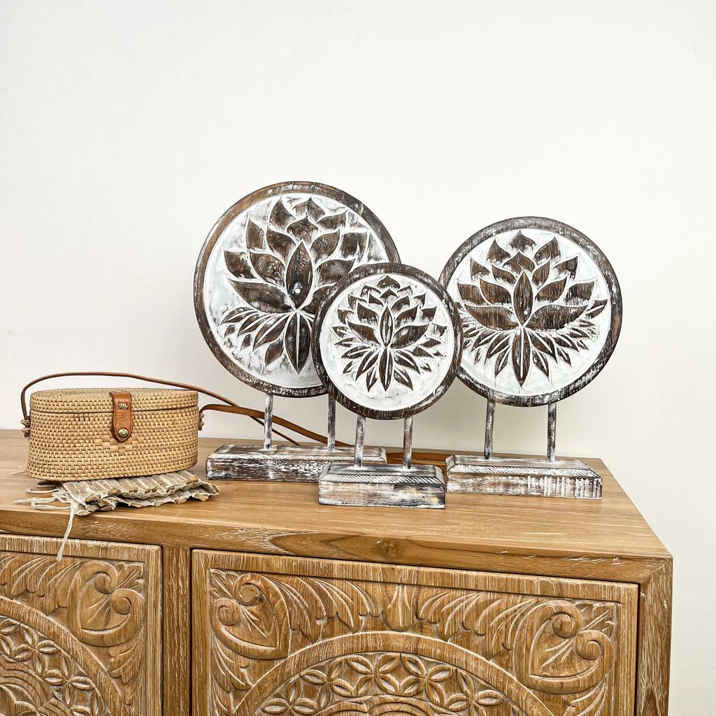 Статуэтки лотус 50, 40, 30см