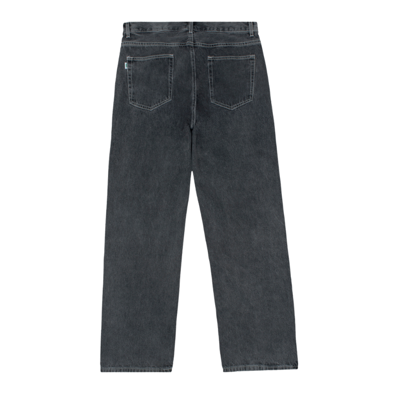 M denim washed black