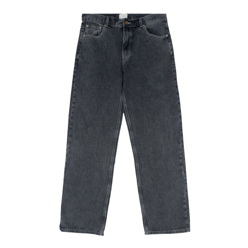 M denim washed black