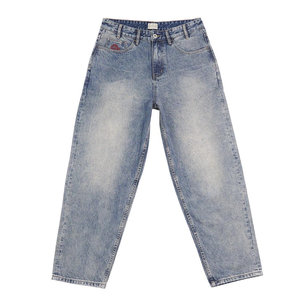 BIGGER M JEANS ACID WASHED