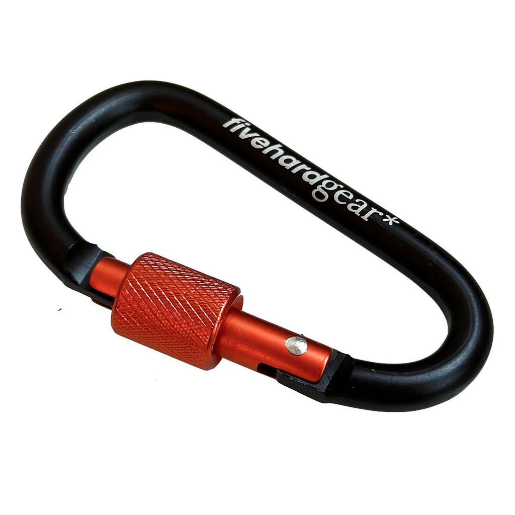 КАРАБИН FIVE HARDWARE CARABINER BLACK/ORANGE