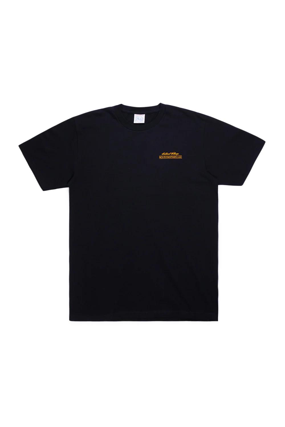 SCI-FI FANTASY NEOLIBERAL TEE BLACK
