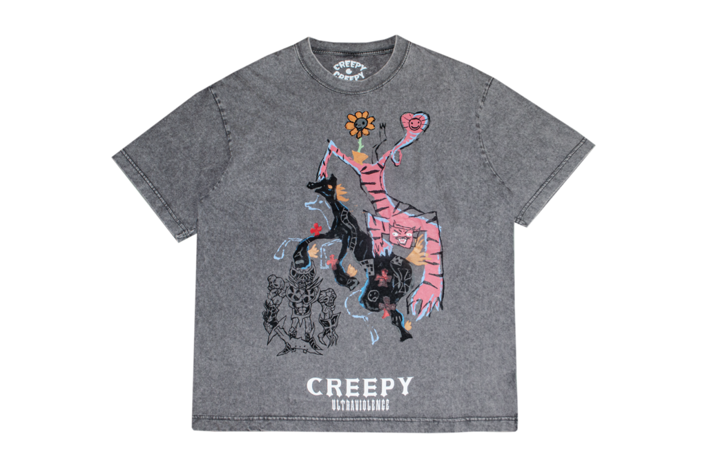 Футболка Creepy лошадка