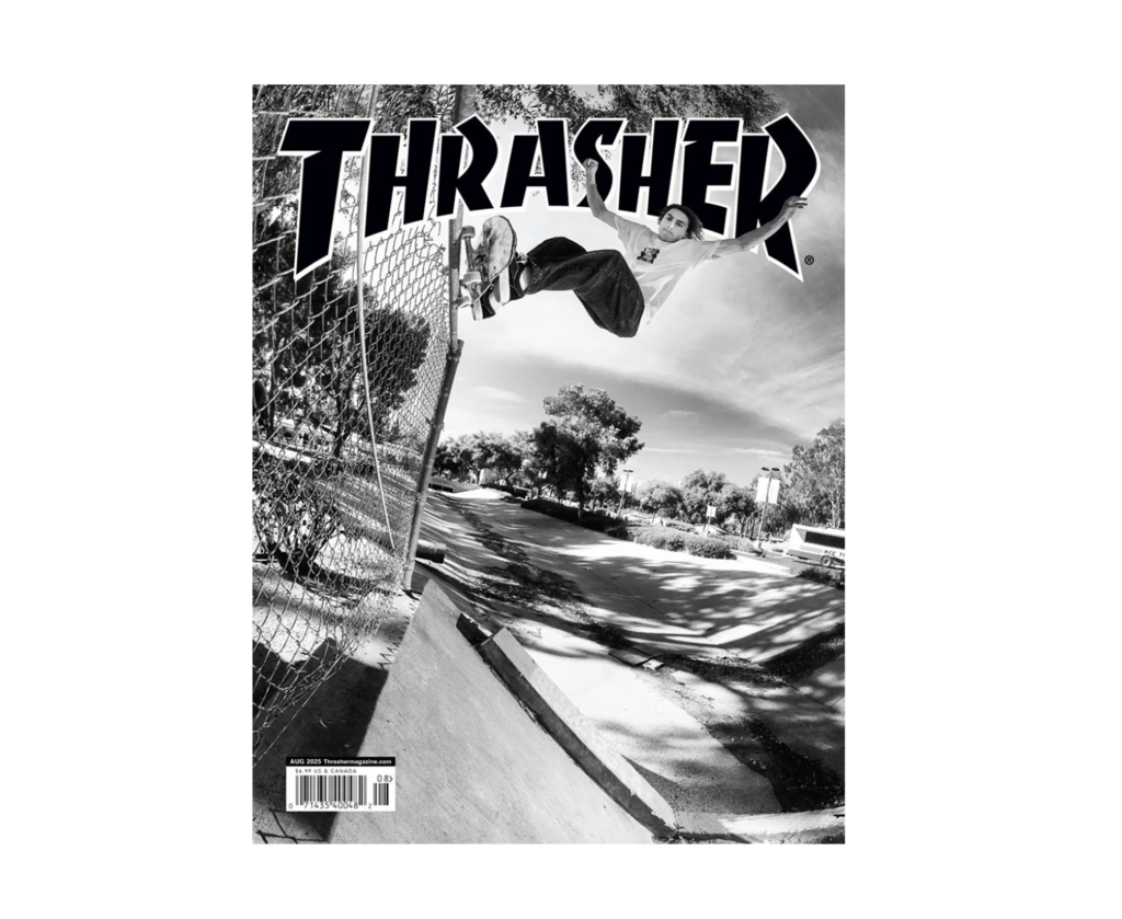 ЖУРНАЛ THRASHER MAGAZINE AUGUST