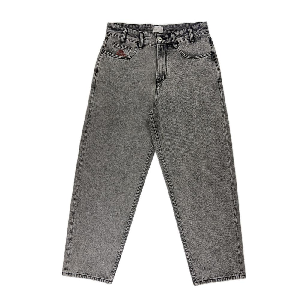 MAGAMAEV BIGGER M JEANS LIGHT GREY WASHED